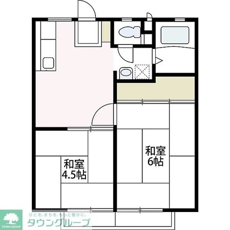 大倉山マリンハイツの物件間取画像